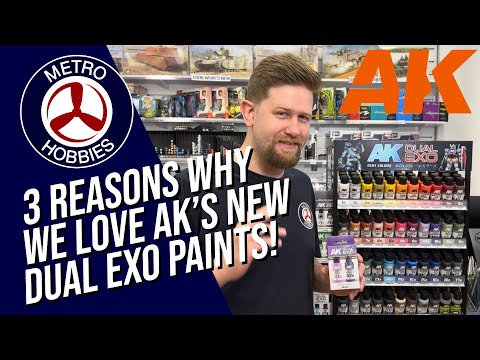 AK Interactive Dual Exo Paints for Gundam and Mecha models | Three Reasons Why They are GREAT!