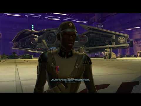 Sith Inquisitor is confronted by an imperial and Darth Zash after leaving House Thul to its fate