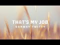 Conway Twitty - That's My Job (Lyrics)
