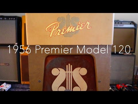 1953 Premier Model 120 Tube Amplifier 1953 image 5