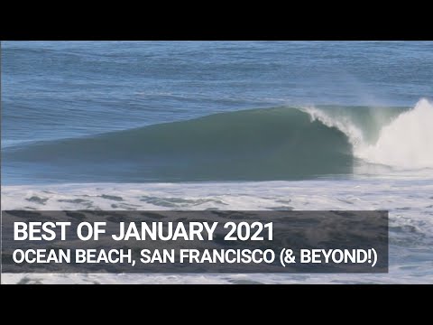 Best of January 2021 | Ocean Beach surfing