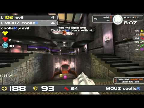 FACEIT - QUAKE LIVE SPRING SEASON CUP 5 (SEMI FINAL: Cooller vs. evil)