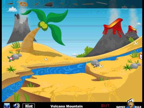 Live Escape Volcano Island walkthrough