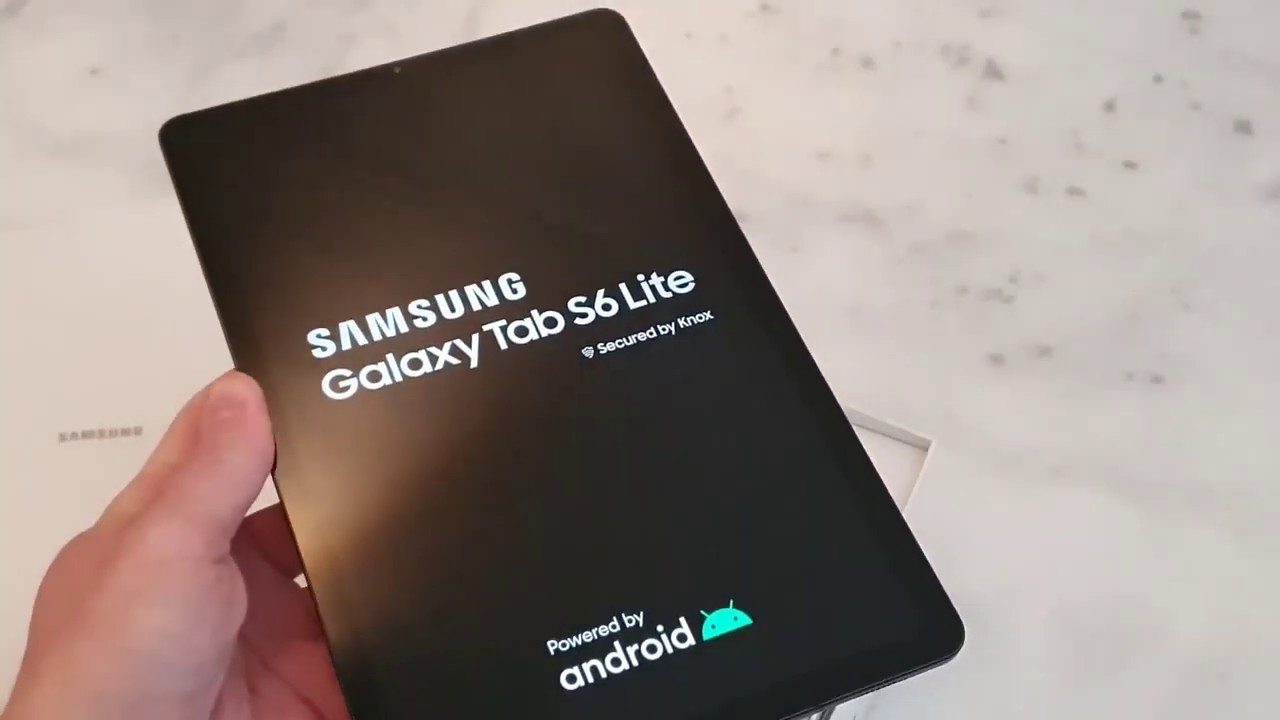 Samsung Galaxy Tab S6 Lite LTE - Unboxing