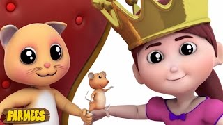 Pussy Cat Pussy Cat | Nursery Rhymes For Kids | Preschool Songs