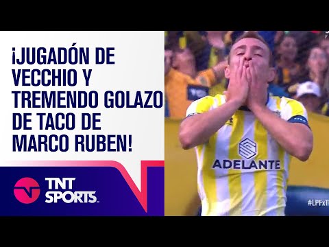 ¡JUGADÓN DE VECCHIO 🤯 Y TREMENDO GOLAZO ⚽ DE TACO DE MARCO RUBEN!