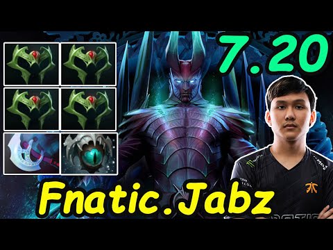 Fnatic.Jabz - [TerrorBlade] Midlane 4x WRAITH BAND 7.20 IMBA ITEM ? Vs Abed Juggernaut  | Dota2 Rank