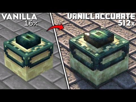 VanillAccurate Resource pack [1.19.2+] Free Download +MCPE Support!