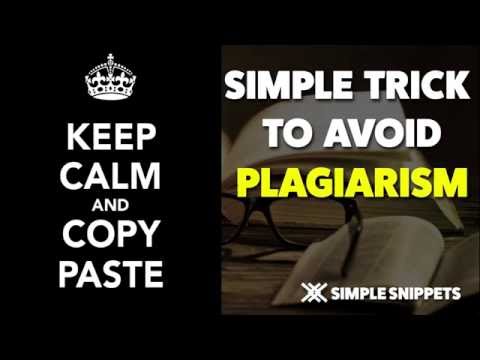 YouTube video about: How many words can you copy without plagiarizing?