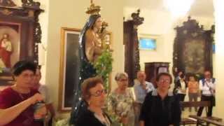 preview picture of video 'Mandatoriccio. Processione Madonna delle Grazie 2014 1\7'