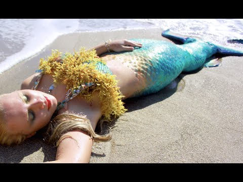 Real Mermaid Rescue and release TV footage