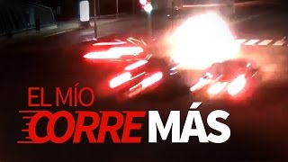 El mío corre más