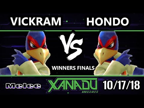 S@X 272 SSBM -  Vickram (Falco) Vs.  Hondo (Falco) - Smash Melee Winners Finals