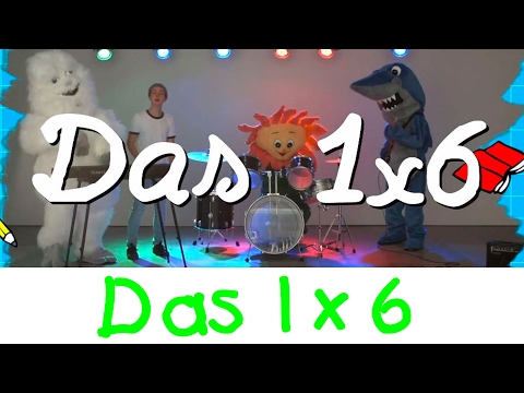 🐶 Das 1x6 Lied - Mathe Lernlieder || Kinderlieder