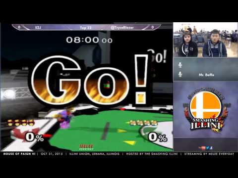 House of Paign VI [10/31/15] - Top 32: S2J (Captain Falcon) vs. @TryceBlazer (Fox)