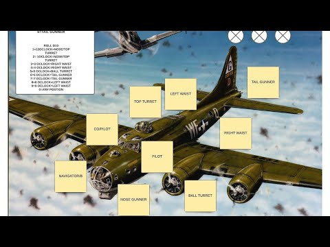 B17 The Fight For Air Supremacy, roll n write