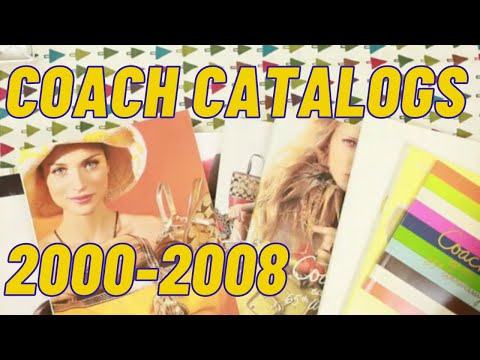 For the Coach Collector and Enthusiast: My Print Catalog Collection 2000-2008