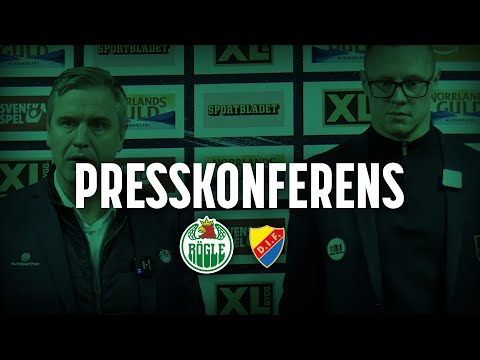Presskonferens Rögle - Djurgården 2-3