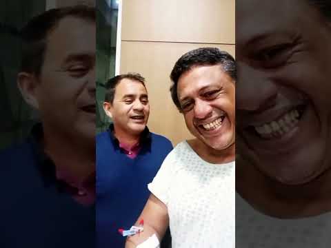 Pastor Enoque Martins faz uma oração no Hospital do Rocio em Live para o mundo.