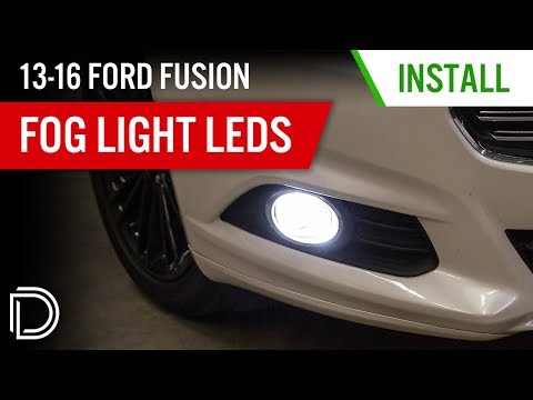 How to Install 2013-2016 Ford Fusion Fog Light LEDs | Diode Dynamics