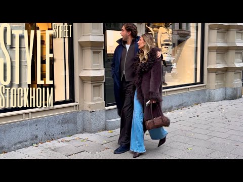 +12°C🍁 Beautiful Scandinavian Street Fashion | Autumn Fashion Trends 2025 | Stockholm Street Style