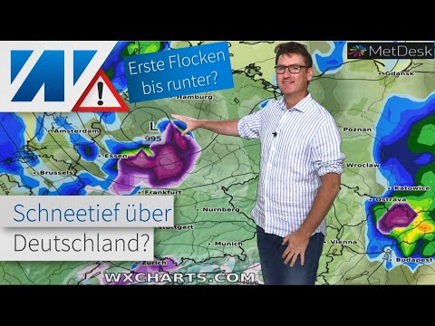 Schneetief im Oktober! US-Wettermodell rechnet mit ersten Flocken bis ganz runter! Dezemberprognose!