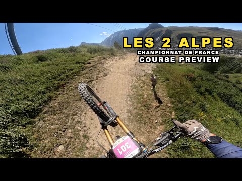 CHAMPIONNAT DE FRANCE 2025 - DH LES 2 ALPES - COURSE PREVIEW