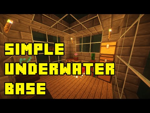 TheNeoCubest - Minecraft Easy Underwater House Tutorial (How to Build)