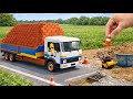 DIY Mini Machines Tractor Truck Road Building Projects