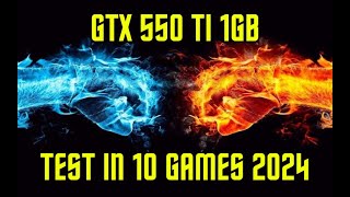 Video thumbnail for GTX 550 Ti 1GB DDR5 - Test in 10 Games (2024, 1080P/720P) /fHDgaming/ by fHDgamingHUN
