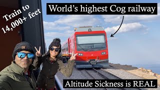 World's highest Cog Railway to the Pikes peak | Colorado USA 🇺🇸