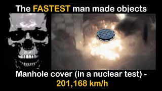The FASTEST man made objects | Mr incredible becoming uncanny