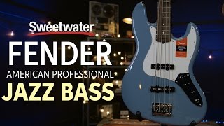 Video thumbnail for Fender American Professional Jazz Bass Demo by Sweetwater
