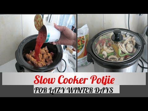 ULTIMATE EASY SLOW COOKER POTJIE SOUP w/t Rice | ORLUNDA ARMAS | NAMIBIAN YOUTUBER