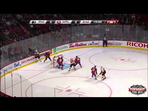 Montreal Canadiens  Vs Philadelphia Flyers- 04/15/2013