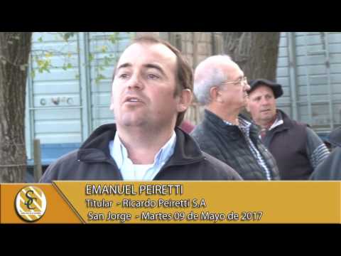 09-05-17 Nota a Emanuel Peiretti - Ricardo Peiretti S.A - San Jorge