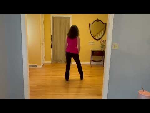 The Little Easy - Lesson - L1 Line Dance (Click pop-up video at end for Dance-Along video w music)