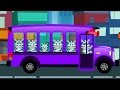 Wheels On The Bus Zebra Rhymes For Kids Songs For Childrens