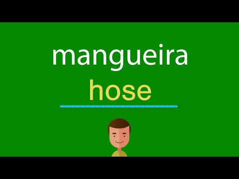 Como dizer mangueira em inglês