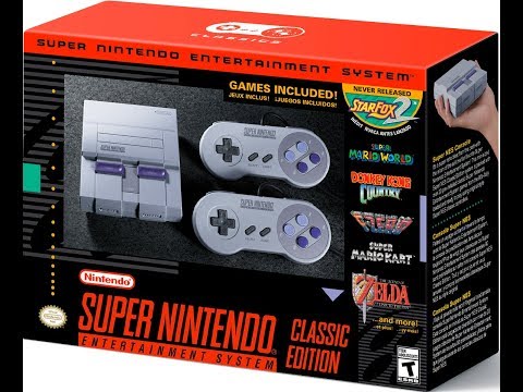 SNES CLASSIC console featuring STAR FOX 2 announced/confirmed today by Nintendo of America