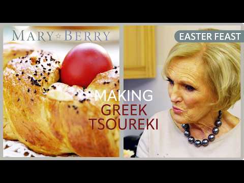 Making Greek Bread | Mary Berry's Easter Feast | Mary Berry