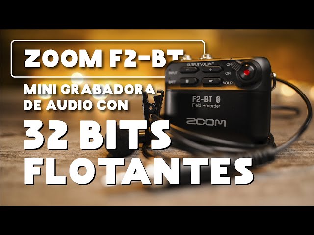 Vídeo relacionado con Zoom - F2/B - grabador de campo + micrófono lavalier - black