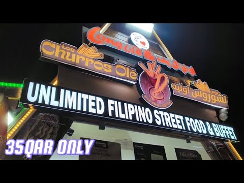🇶🇦2025|LONG LIFE UNLIMITED FILIPINO STREET FOOD AND BUFFET FOR ONLY 35QAR|Lucy Pagalan