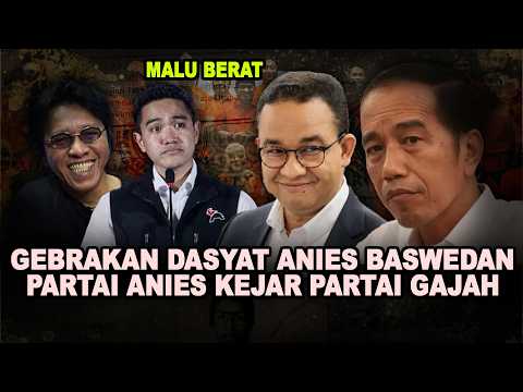 ALAMAAAKK,..MALU BERAT!!PARTAI GAJAH DIKEJAR PARTAI ANIES BASWEDAN!?