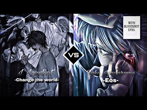 L Lawliet(ctw) vs Baku Madarame(eos)