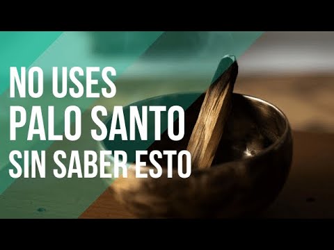 Cómo USAR incienso PALO SANTO 🤔 ¿Cómo se prende realmente?