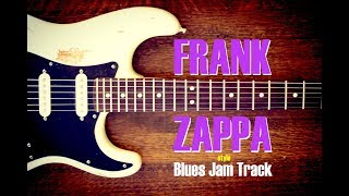 A Minor Blues Jam Backing Track - Frank Zappa Style