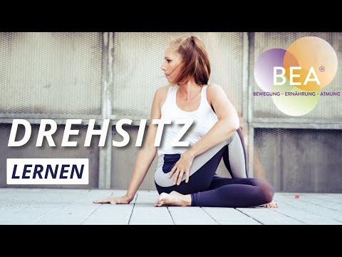 Yoga Drehsitz lernen für Anfänger in einfachen Schritten | Ardha Matsyendrasana