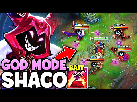 10 Minutes of Pink Ward proving why he's the Rank 1 Shaco