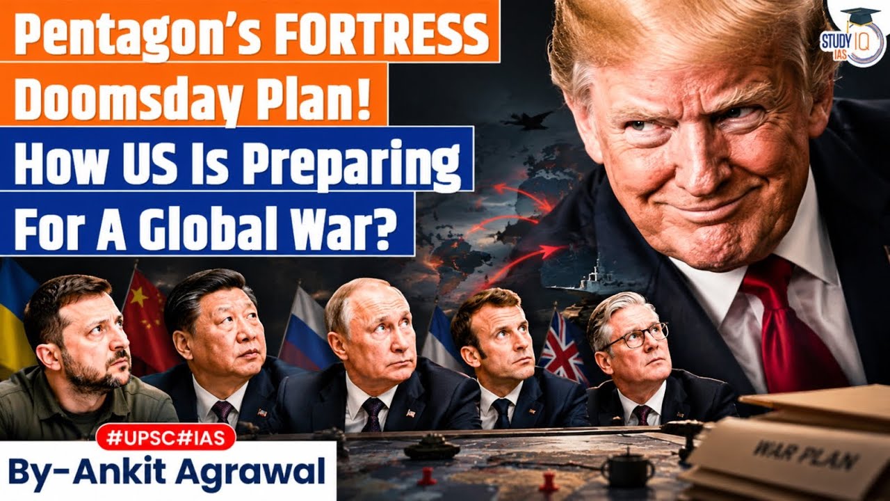 Doomsday Plan: US preparing for a global war? Ankit Agrawal Study IQ